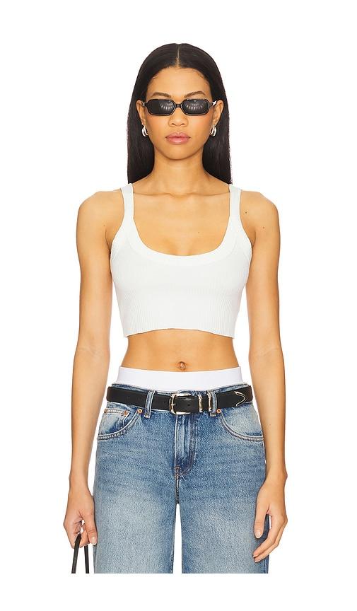 lovers and friends mac top in white. - size l (also in xl)