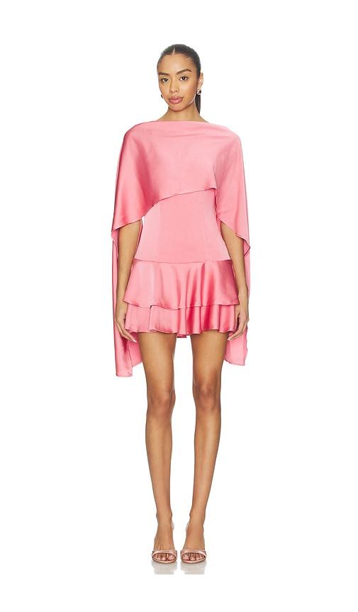 lovers and friends macie mini dress in blush. - size m (also in xxs)