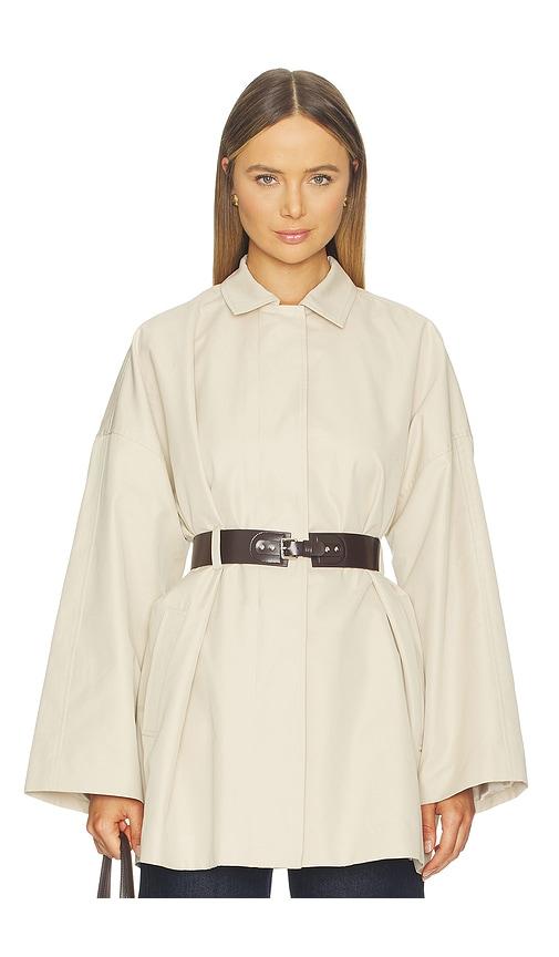 lovers and friends mariana jacket in beige. - size m (also in xxs, xs, s)