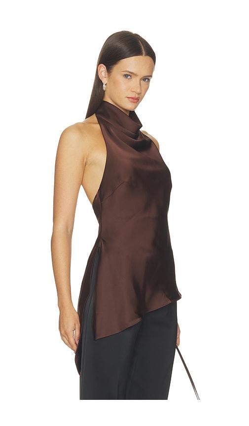lovers and friends mariana top in brown. - size l (also in xxs, xs, s, m, xl)