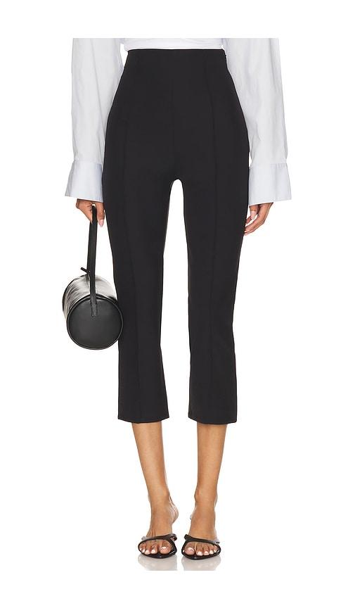 lovers and friends marnie capri pant in black. - size l (also in xs, xxs, s, m, xl)