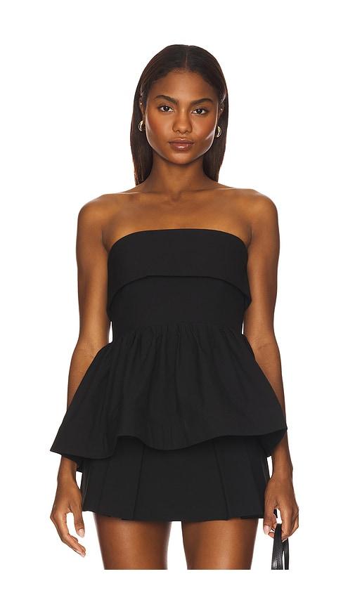 lovers and friends melodie top in black. - size s (also in xs)