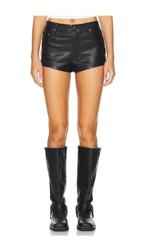 lovers and friends naomi short in black. - size l (also in m, xs)