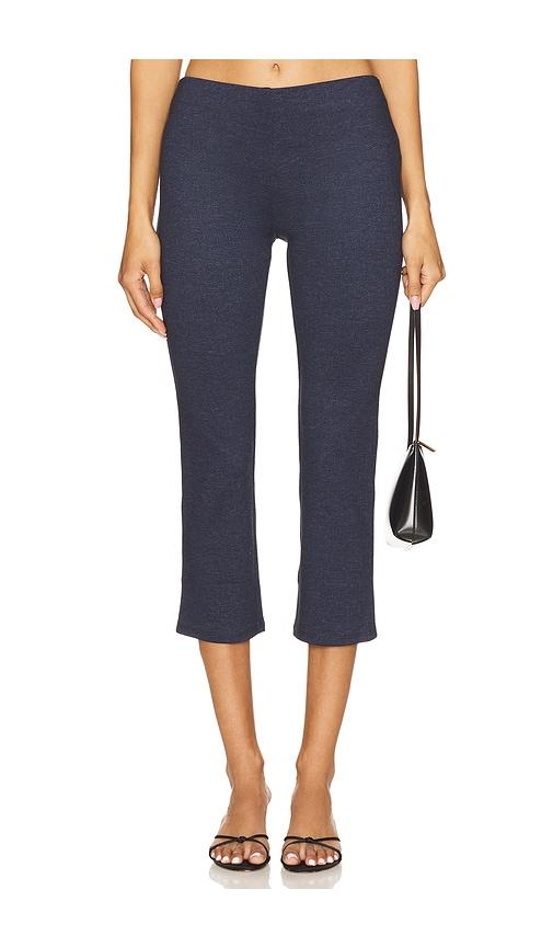 lovers and friends noah capri pant in navy. - size m (also in xs)