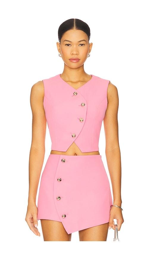 lovers and friends quinn top in pink. - size m (also in xxs, xs)
