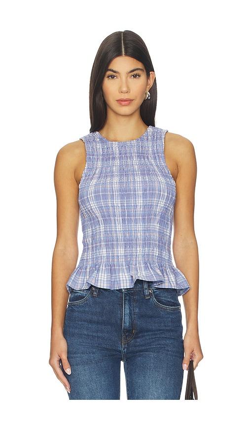 lovers and friends reese top in blue. - size m (also in xs, xxs)