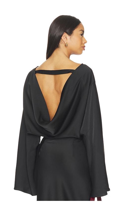 lovers and friends reina top in black. - size m (also in xxs, xs, s)