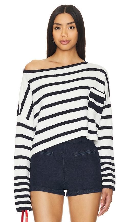 lovers and friends riley pullover in white. - size l (also in m, xl)