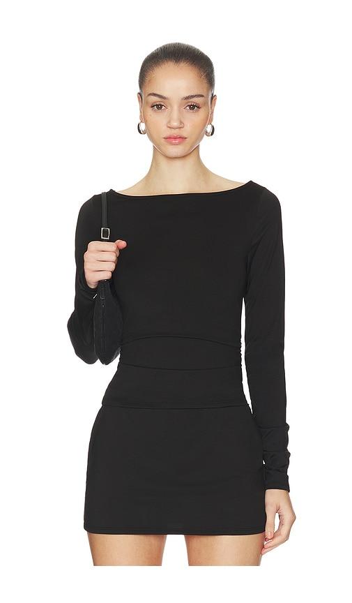 lovers and friends rina top in black. - size s (also in xxs, xs, xl)