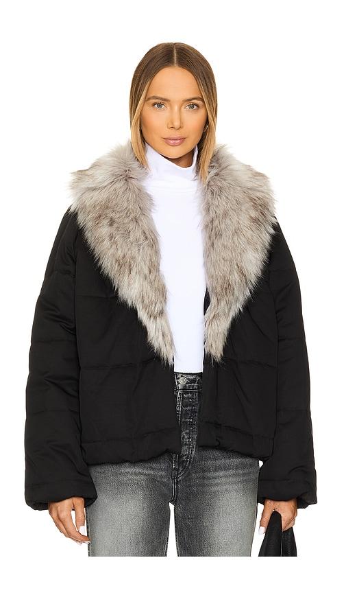 lovers and friends rosalia jacket in black. - size s (also in xs)