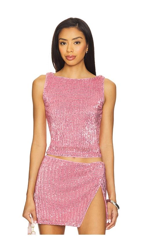 lovers and friends selma top in pink. - size m (also in xxs, s)