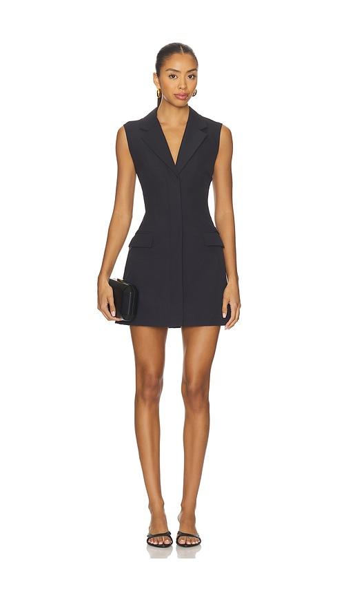 lovers and friends sophia mini dress in black. - size s (also in xl)
