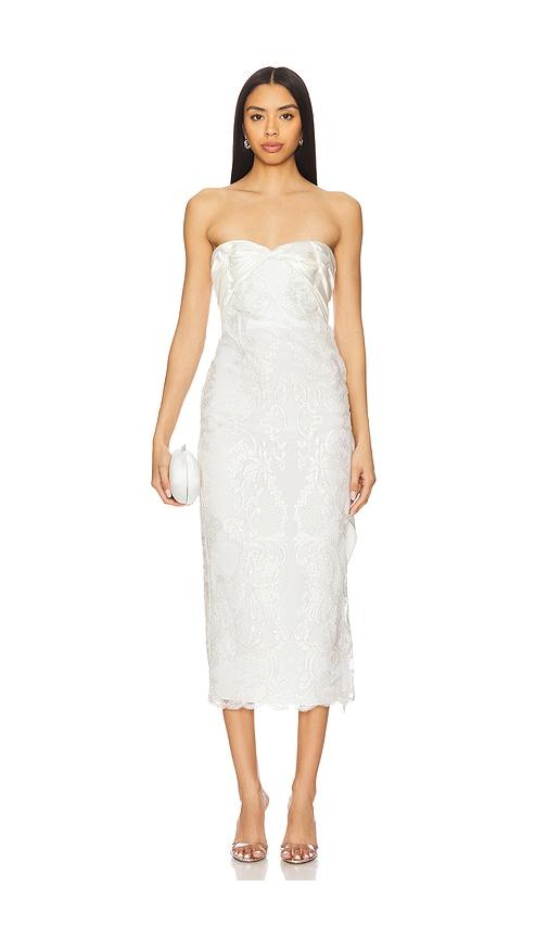 lovers and friends thessaly dress in white. - size m (also in xs)