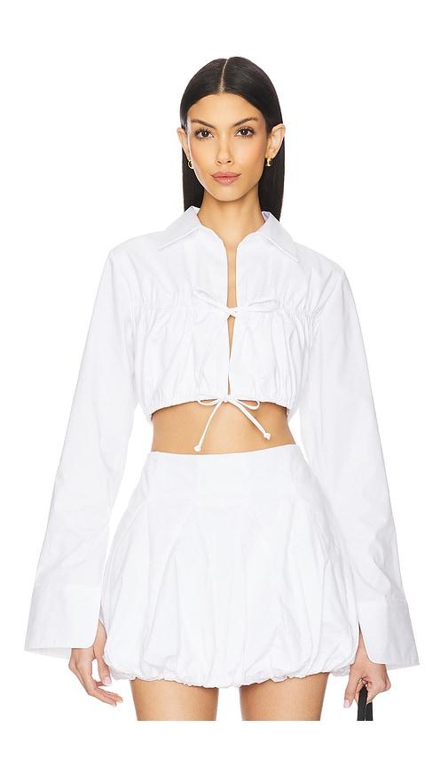lovers and friends valerie top in white. - size l (also in m)