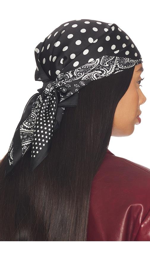 lovers and friends victoria scarf in black.