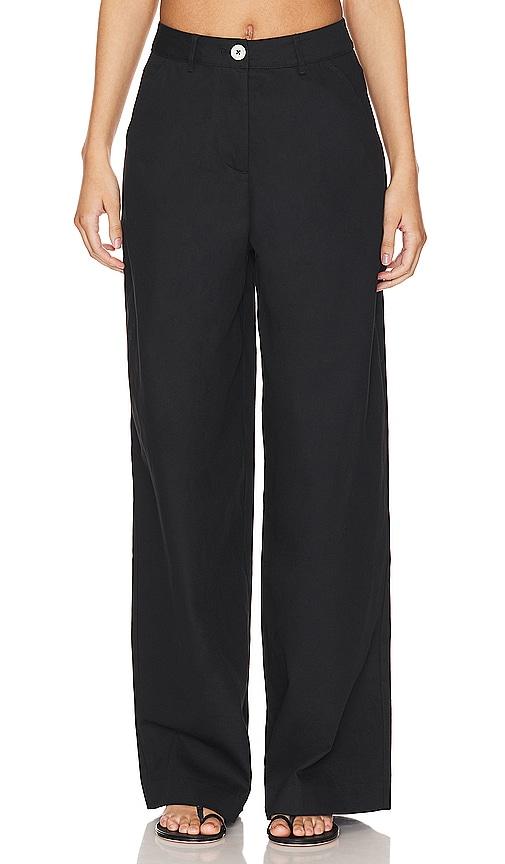 lovers and friends x anja dujakoviä savana pant in black. - size l (also in xxs, xs, m)