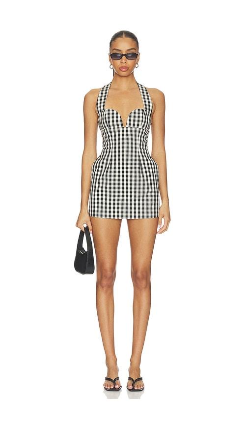 lovers and friends zoe romper in black,white. - size xl (also in xxs)