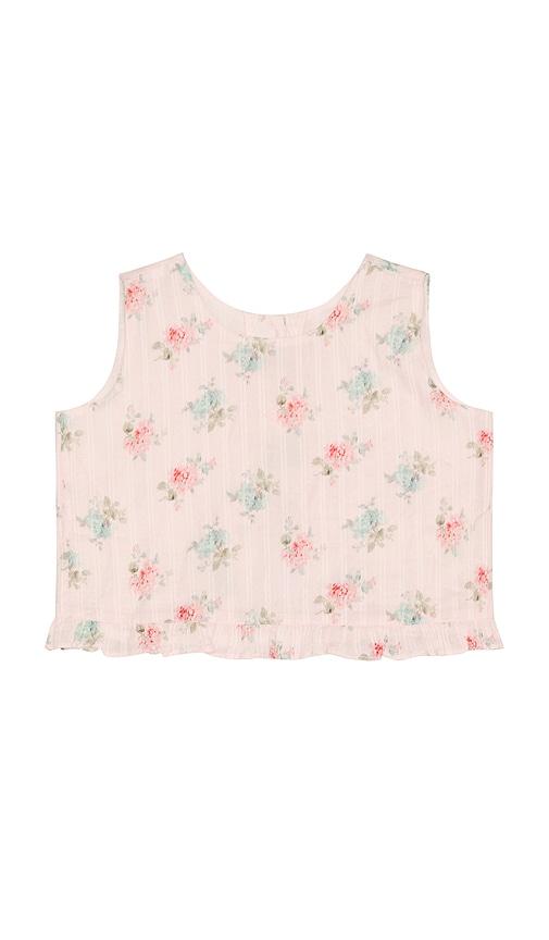 loveshackfancy baby nue top in pink. - size 12-18m (also in 18-24m, 6-9m)