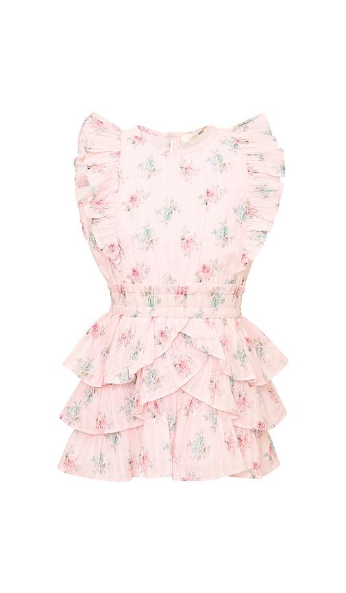 loveshackfancy kids decker dress in pink. - size 2 (also in 3, 4, 6)