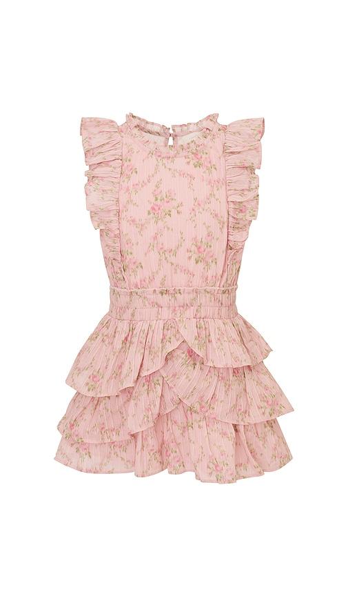 loveshackfancy kids decker dress in pink. - size 3 (also in 5)