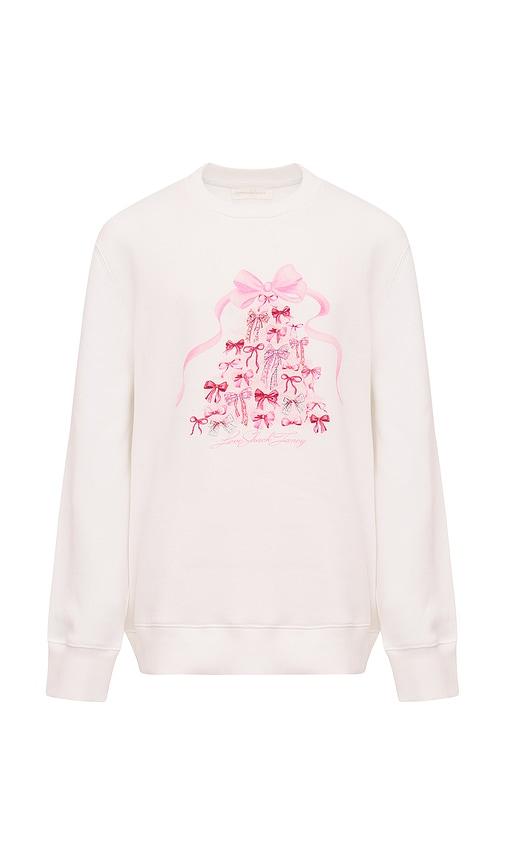 loveshackfancy kids merrily pullover in white. - size 2 (also in 3, 4, 5)