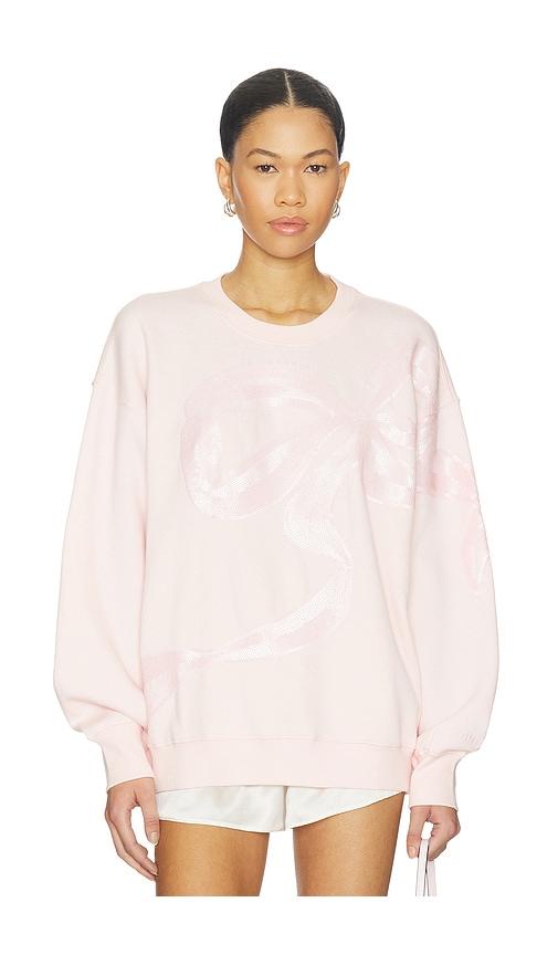 loveshackfancy palo pullover in pink. - size m/l (also in xs/s)