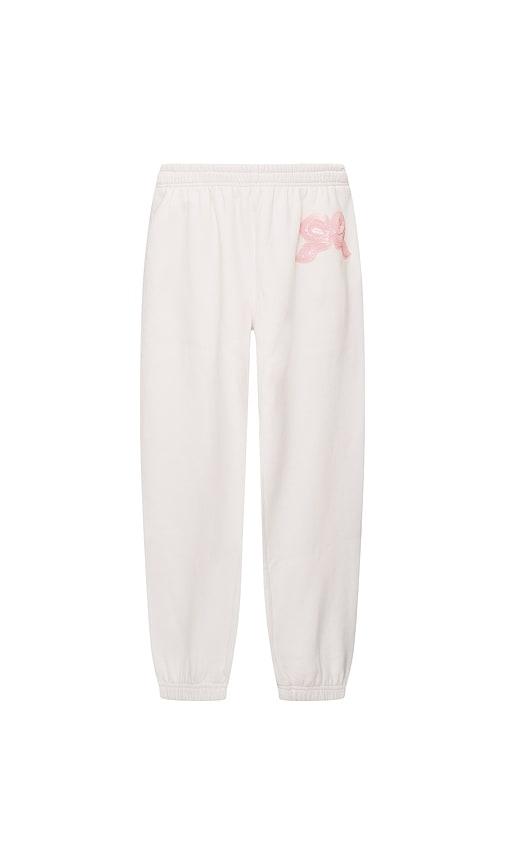 loveshackfancy tween violin sweatpant in blush. - size m (also in s)