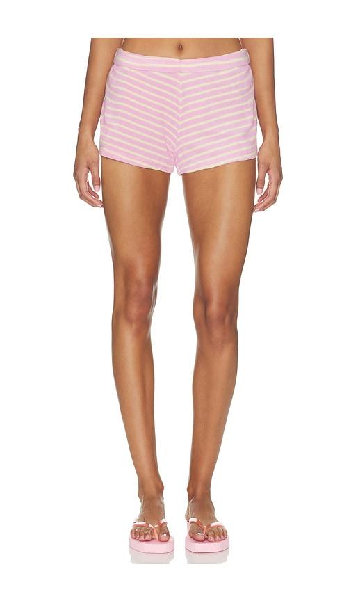 loveshackfancy veluna short in rose. - size l (also in xs, s, m, xl)
