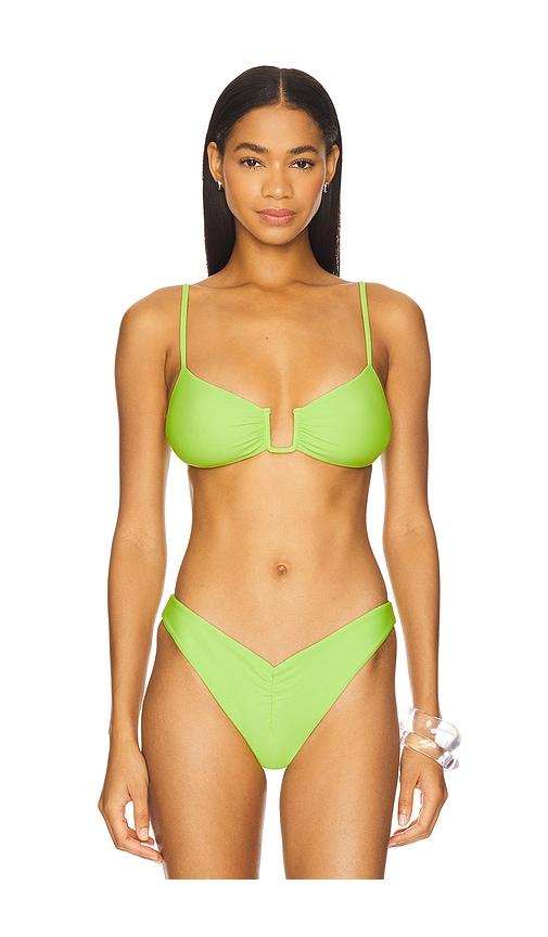 lovewave the stassi top in green. - size s (also in xs)