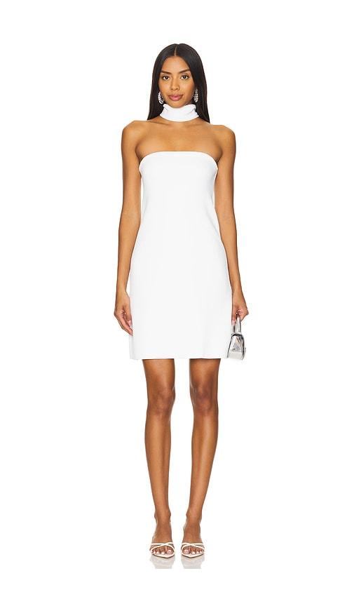 lpa adrianna knit mini dress in white. - size s (also in xs)
