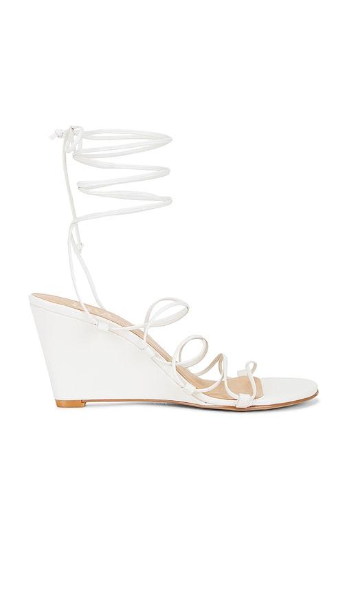 lpa amira wedge in white. - size 5.5 (also in 6, 6.5, 7, 7.5, 8, 8.5, 9, 9.5)