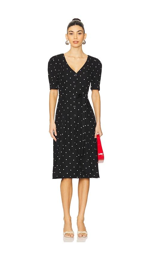 lpa bambina dress in black. - size s (also in xs, xxs)