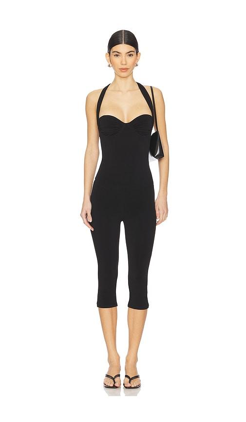 lpa lia jumpsuit in black. - size l (also in xxs, xs, s, m, xl)