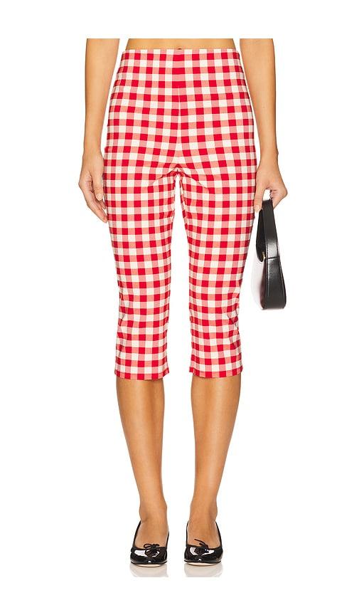 lpa lizzie capri in red. - size l (also in s, m, xl)