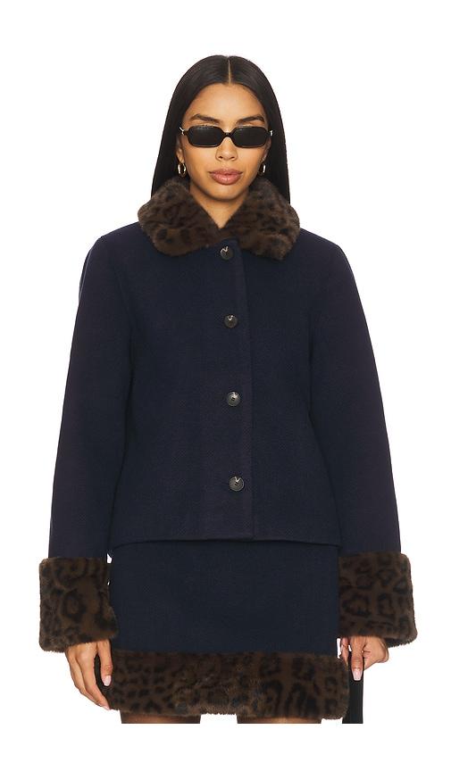lpa robby jacket in navy. - size xl (also in xxs)