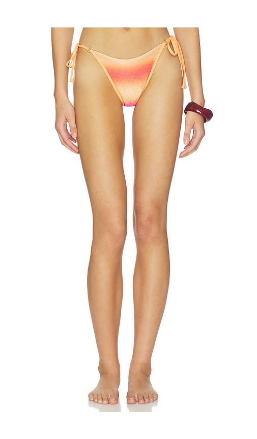 lspace banning bottom in orange. - size l (also in m, s, xl)