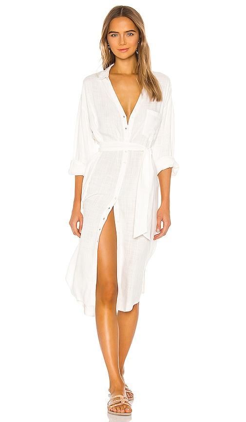 lspace barcelona dress in white. - size xs/s (also in m/l)