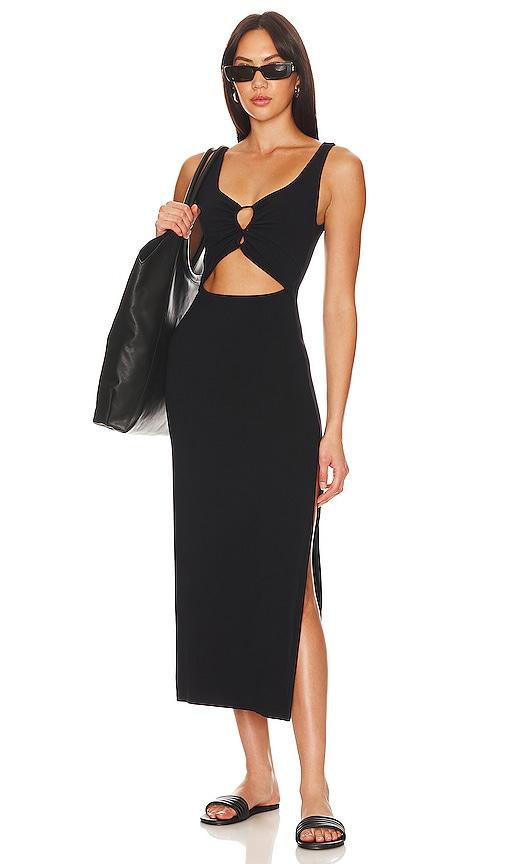 lspace camille dress in black. - size l (also in m, xl)