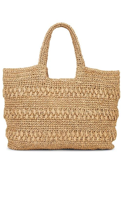 lspace changing tides bag in brown.