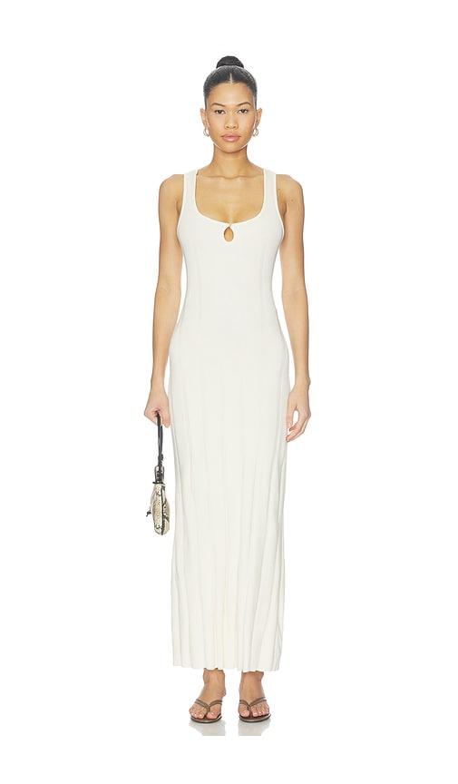 lspace en route dress in cream. - size l (also in xs, s, m)