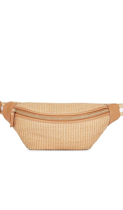 lspace evie fanny pack in neutral.