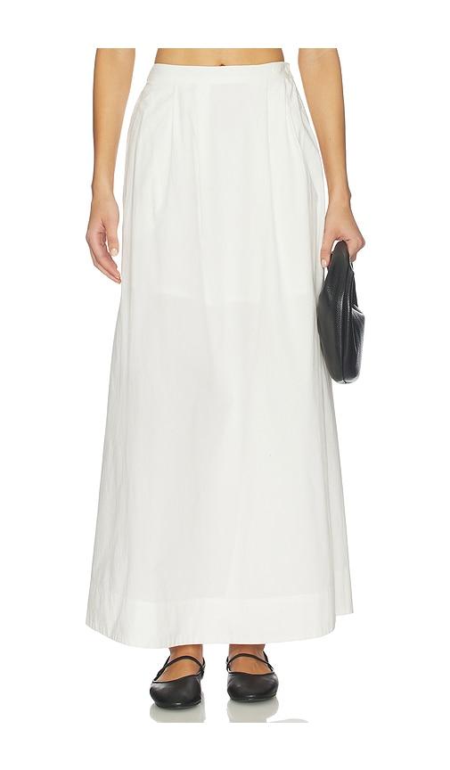 lspace keeper skirt in white. - size l (also in m, s, xs)