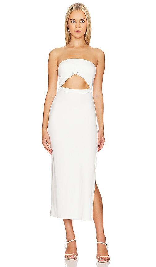 lspace kierra dress in cream. - size m (also in l)