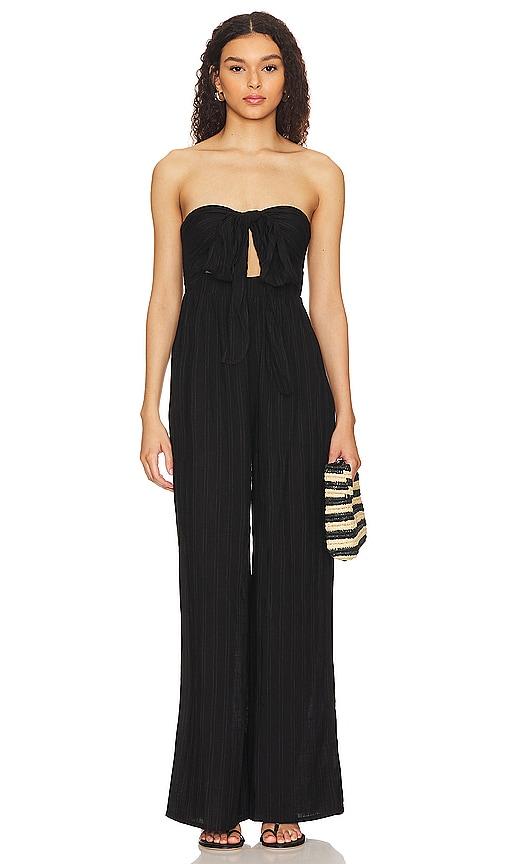 lspace kiwanda jumpsuit in black. - size s (also in xs)