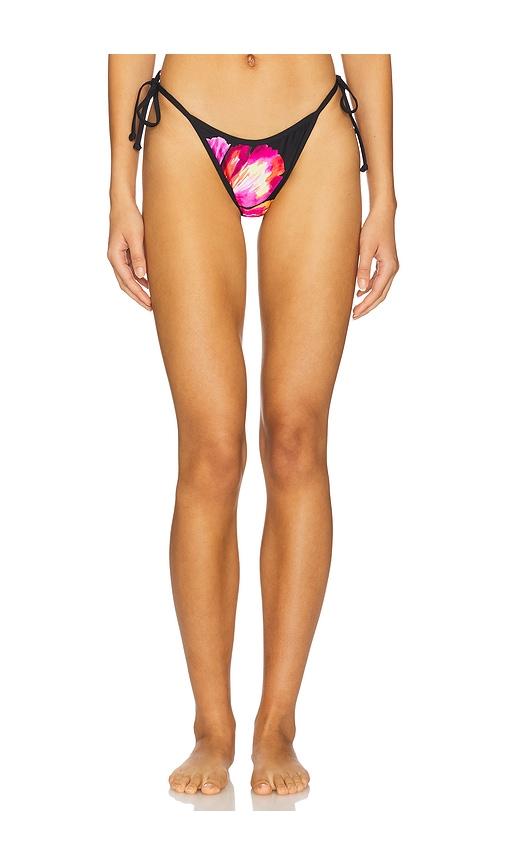 lspace levy bikini bottom in black. - size l (also in s, xs, xl)