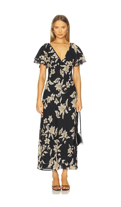 lspace lover maxi dress in black. - size s (also in xs)
