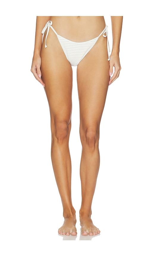 lspace lurex pucker levy bottom in white. - size l (also in s, xs, m, xl)