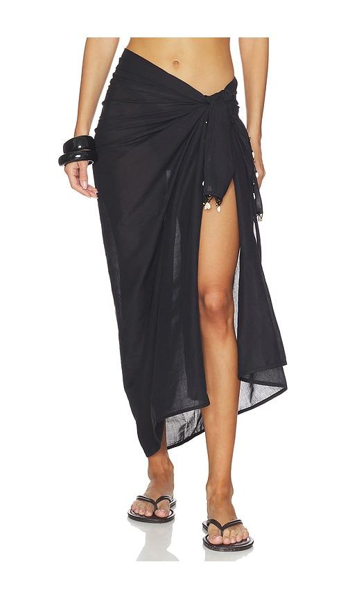 lspace mika sarong in black.