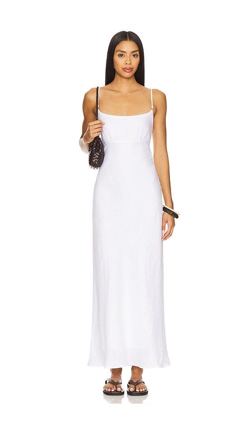 lspace moonrise maxi dress in white. - size l (also in m)