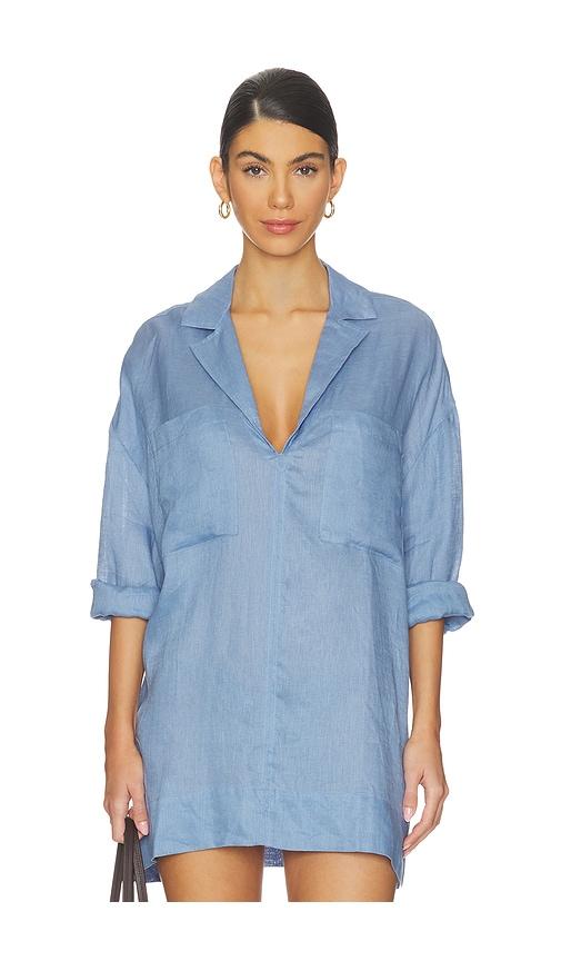 lspace oasis tunic in blue. - size m/l (also in xs/s, xl)